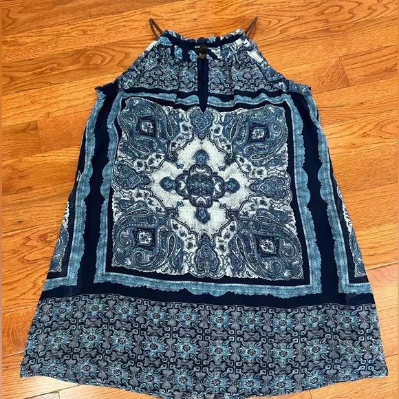 MNG Mango Casual handkerchief halter dress MNG Mango Casual handkerchief halter dress